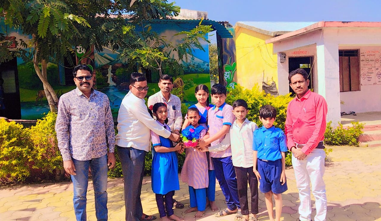 *जिल्हा परिषद केंद्रीय उच्च प्राथमिक शाळा साखरा येथील विद्यार्थीनीचा घवघवीत यश